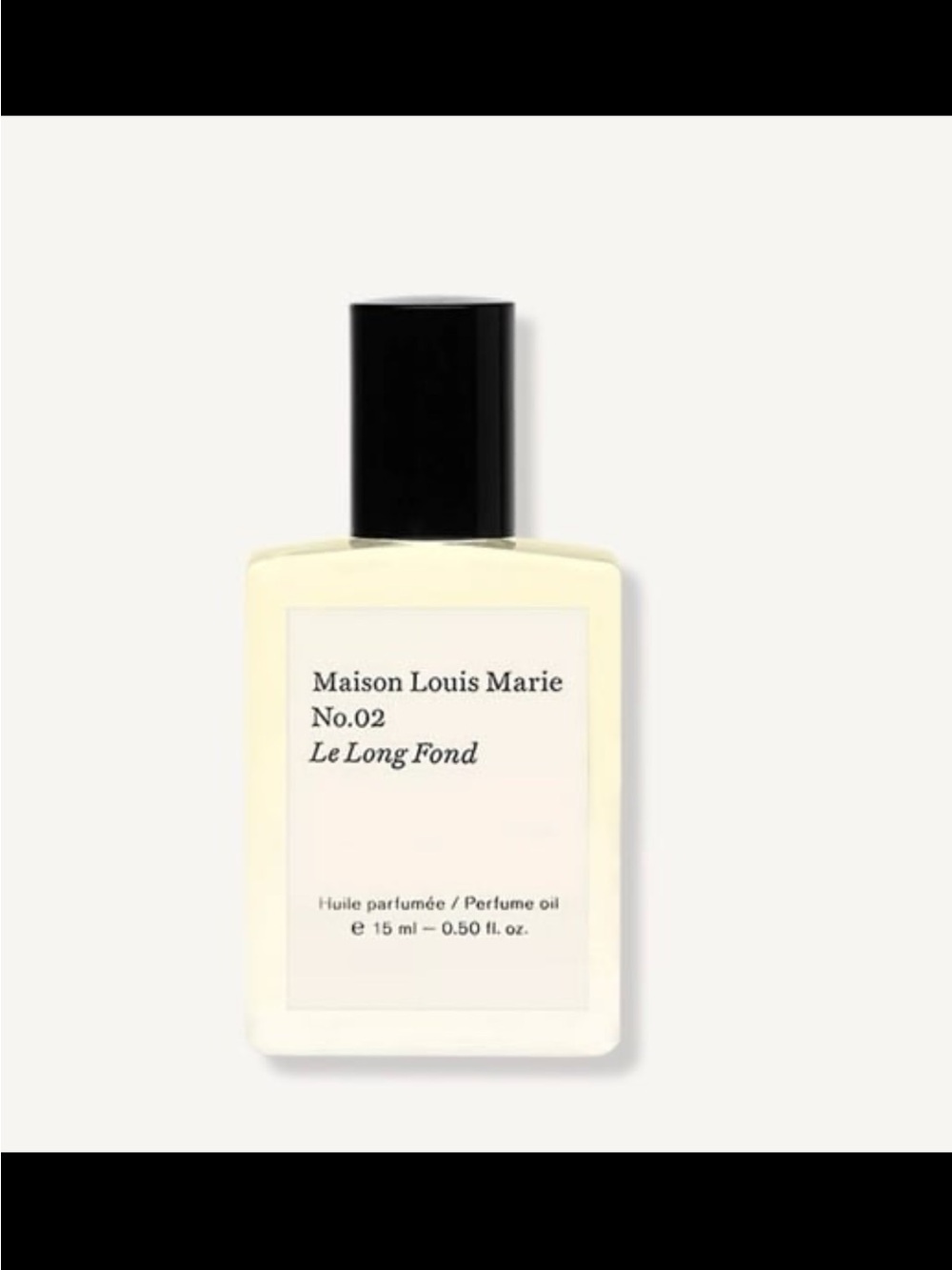 Maison Louis Marie No.02 Le Long
Fond Perfume Oil full size .5oz designer
